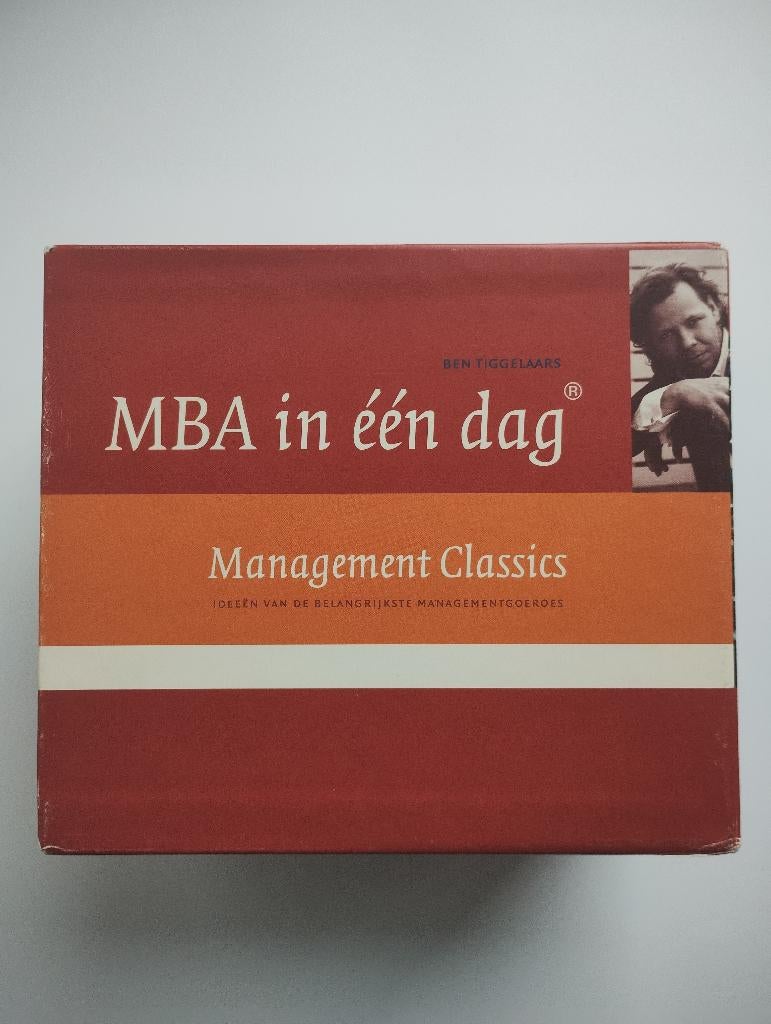 Luisterbox MBA in één dag: Management Classics, Boeken, Ophalen of Verzenden, Zo goed als nieuw, Management