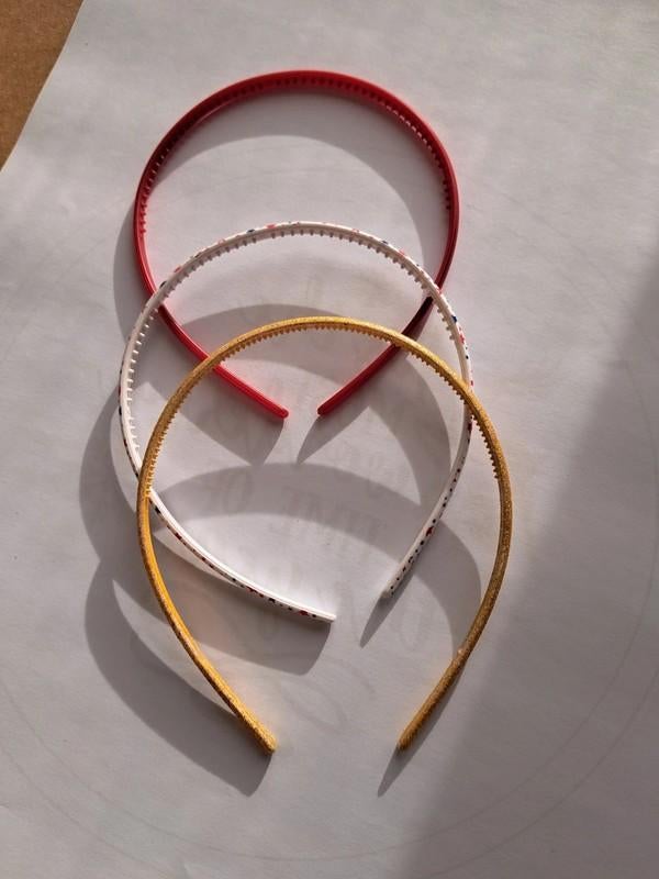Diadeem - set van 3, Kinderen en Baby's, Kinderkleding | Overige, Ophalen of Verzenden, Zo goed als nieuw, Meisje