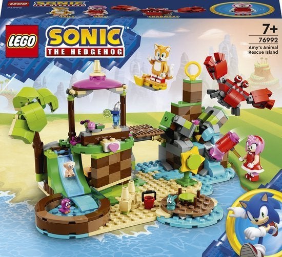 LEGO Sonic the Hedgehog Amy's dierenopvangeiland, Neuf, Complet, Lego, Ensemble complet
