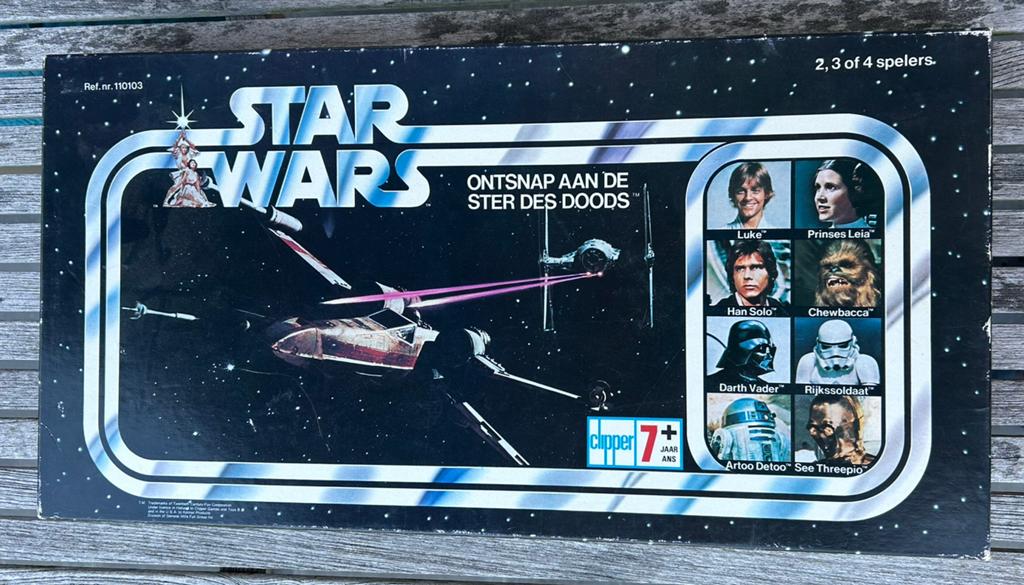 Star Wars vintage gezelschapsspel uit 1978, Verzamelen, Star Wars, Ophalen, Gebruikt, Spel