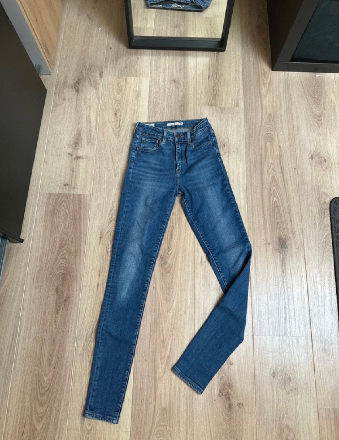 Skinny jeans levi’s, Kleding | Dames, Spijkerbroeken en Jeans, Ophalen, Zo goed als nieuw, Blauw, W27 (confectie 34) of kleiner