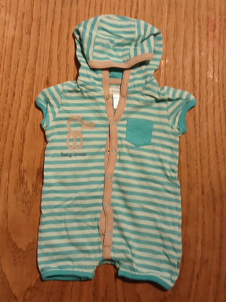 Obaïbi Kruippakje / Playsuit (Maat 3M / 59 cm), Gebruikt, Jongetje of Meisje, Ophalen of Verzenden, Pakje