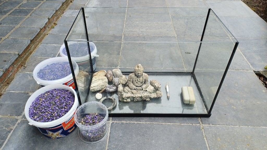 aquarium, Enlèvement, Accessoires inclus, Comme neuf, Aquarium vide