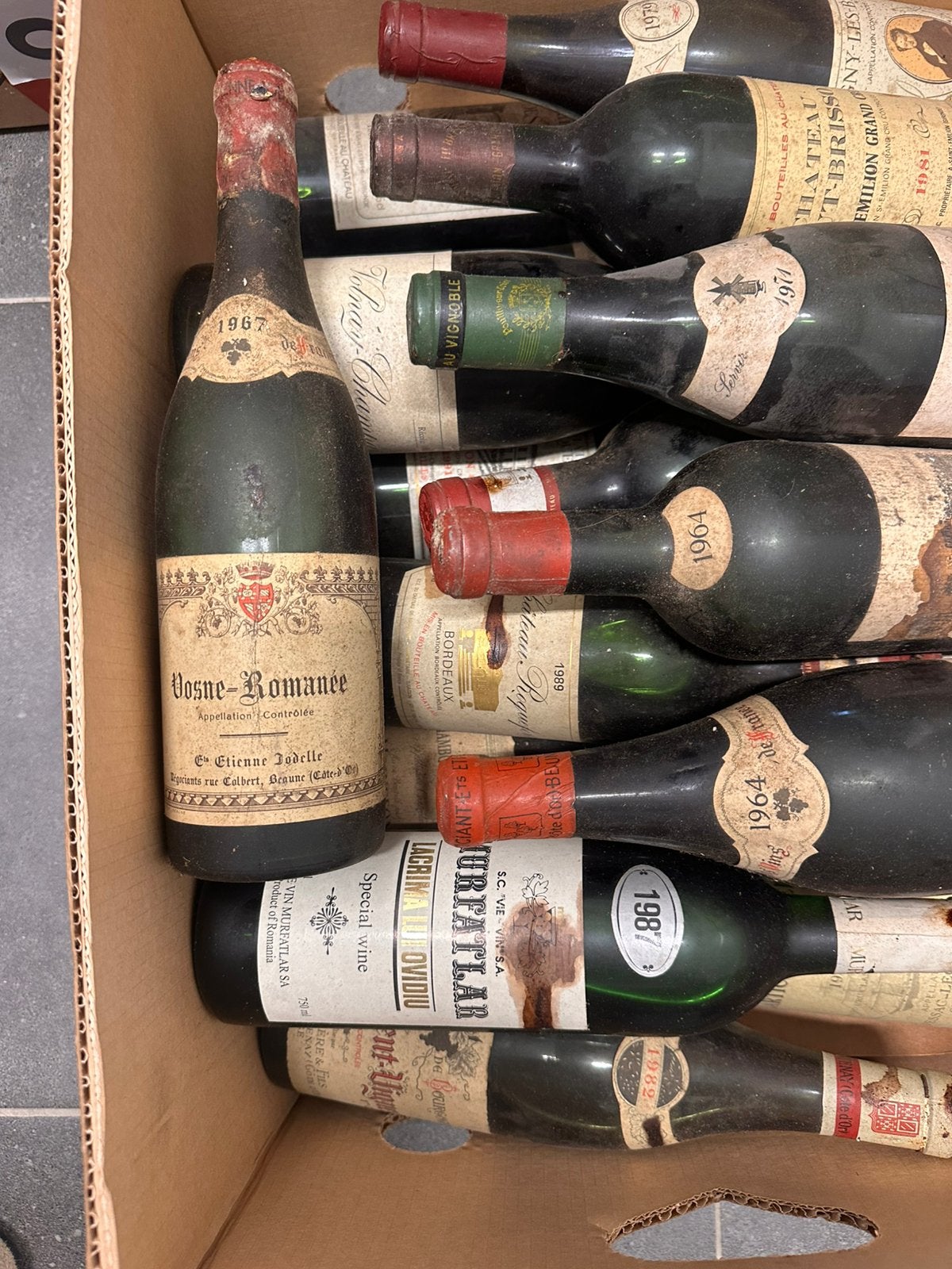 Grande collection de vins rouges, 60 différents millésimes, Collections, Neuf, Pleine, Enlèvement, Vin rouge