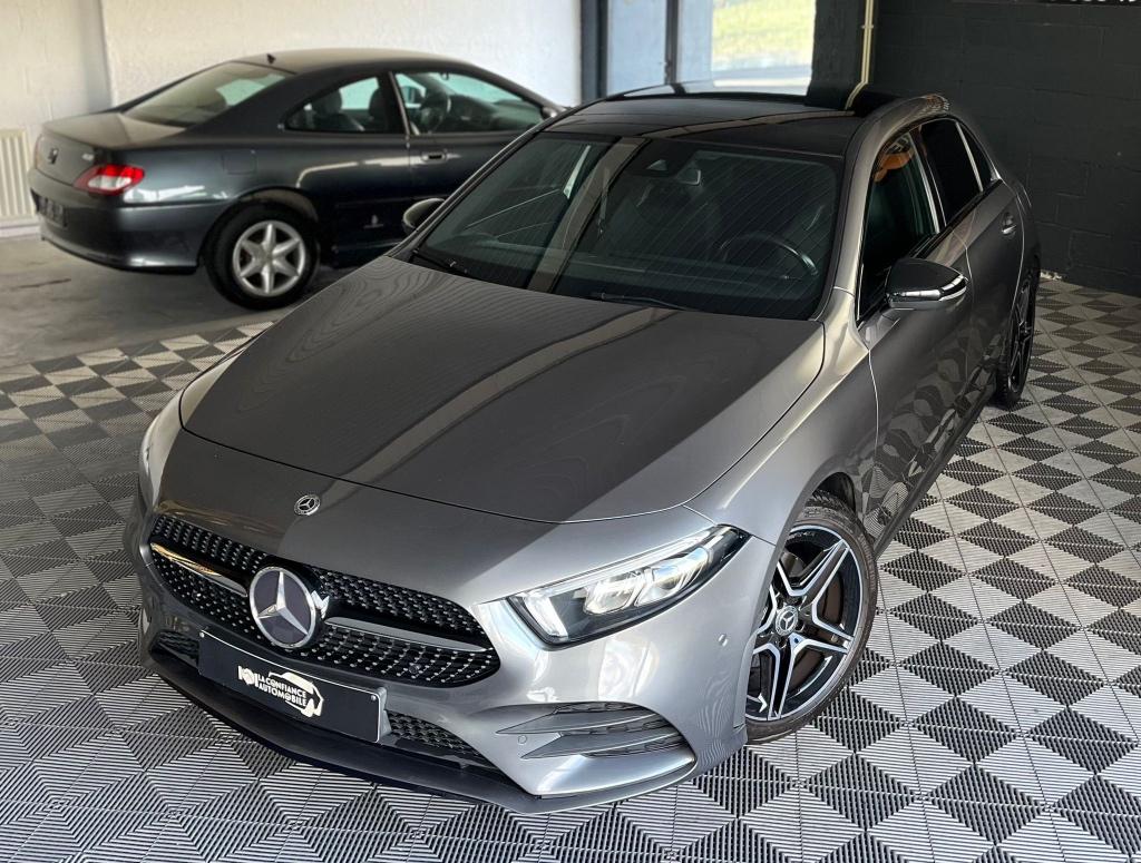 Mercedes-Benz A200 B.Auto Pack AMG 1er Prop Garantie 1 An, Autos, Achat, Euro 6, Noir, 5 places