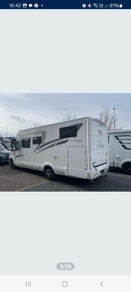 Mc louis Souvereing 873 G, Caravans en Kamperen, Mobilhomes, Fiat, 7 tot 8 meter, Diesel, Particulier