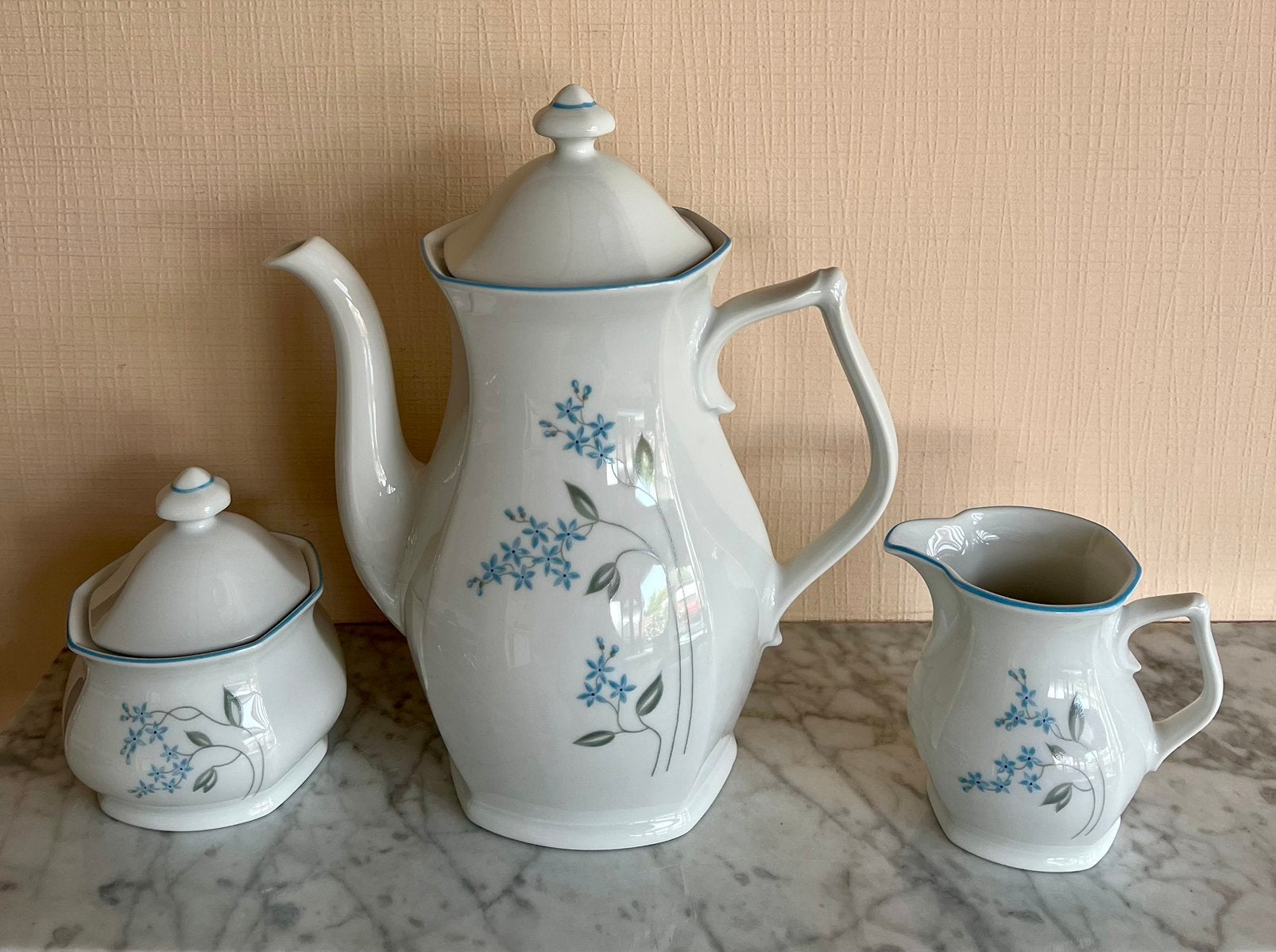 Winterling Bavaria – koffiekan, melk- en suikerpot – Intact, Antiek en Kunst, Ophalen