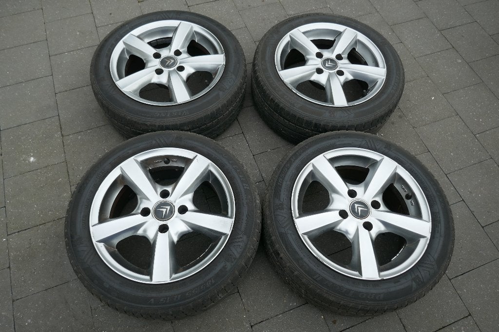 Aluminium velgen, Auto-onderdelen, Banden en Velgen, Velg(en), All Season, 15 inch, Personenwagen, Gebruikt, Ophalen