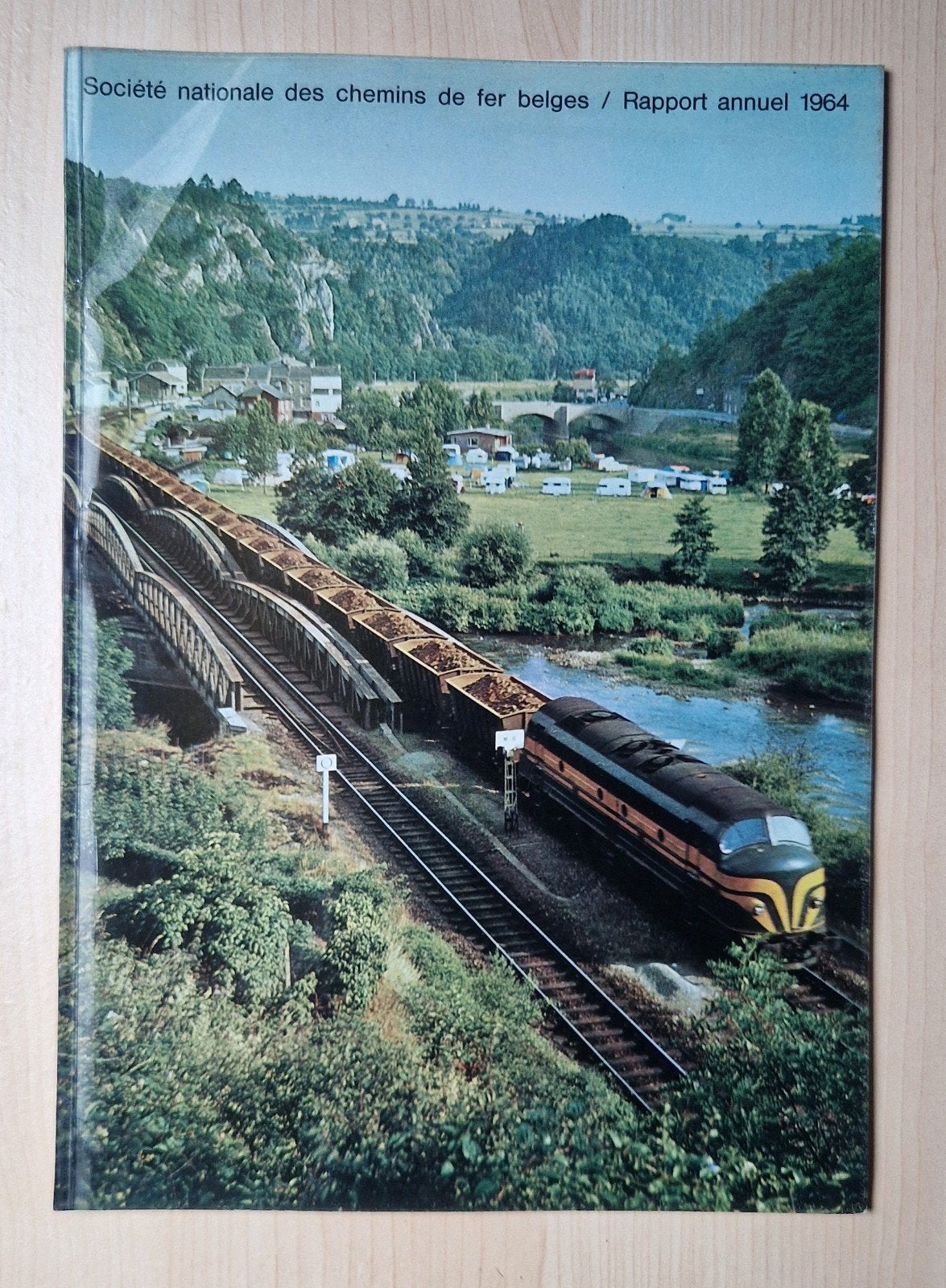 Société Nationale des chemins de fer belges - Rapport annuel, Collections, Trains & Trams, Enlèvement ou Envoi