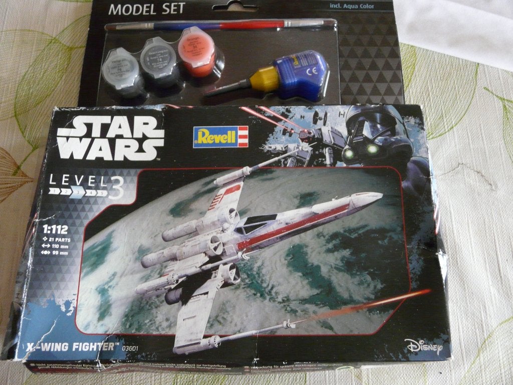 STAR WARS X-WING FIGHTER 1/112 REVELL PACK COMPLET, Neuf, Avion, Envoi, 1:200 ou moins