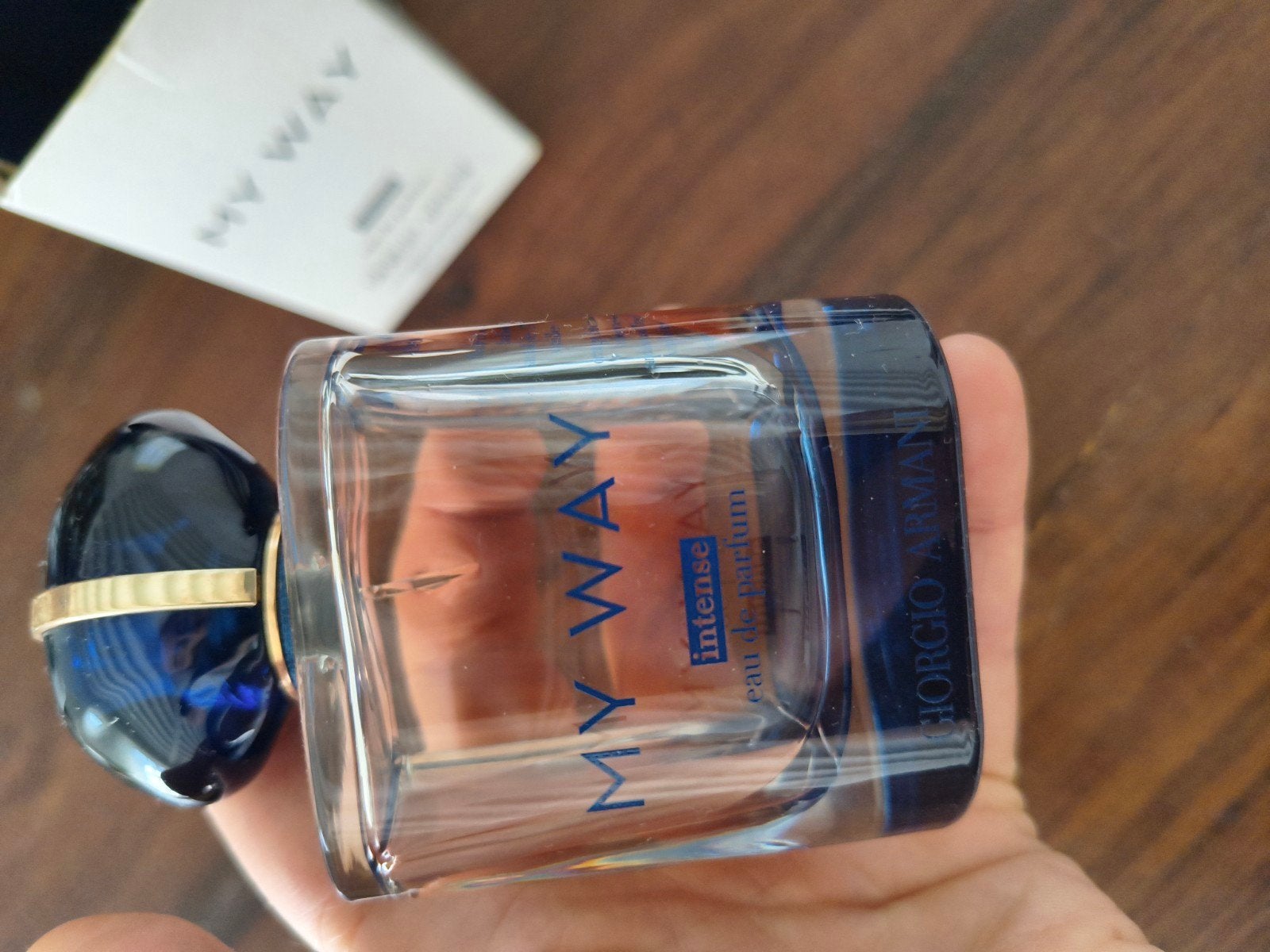 Giorgio Armani MY WAY intense eau de parfum, Ophalen