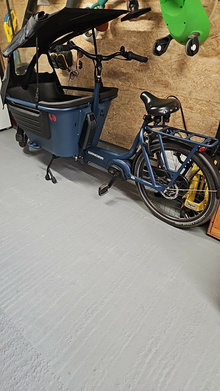 elektrische bakfiets batterij 500wh, Fietsen en Brommers, Ophalen, Fiets, Huif, Fiets
