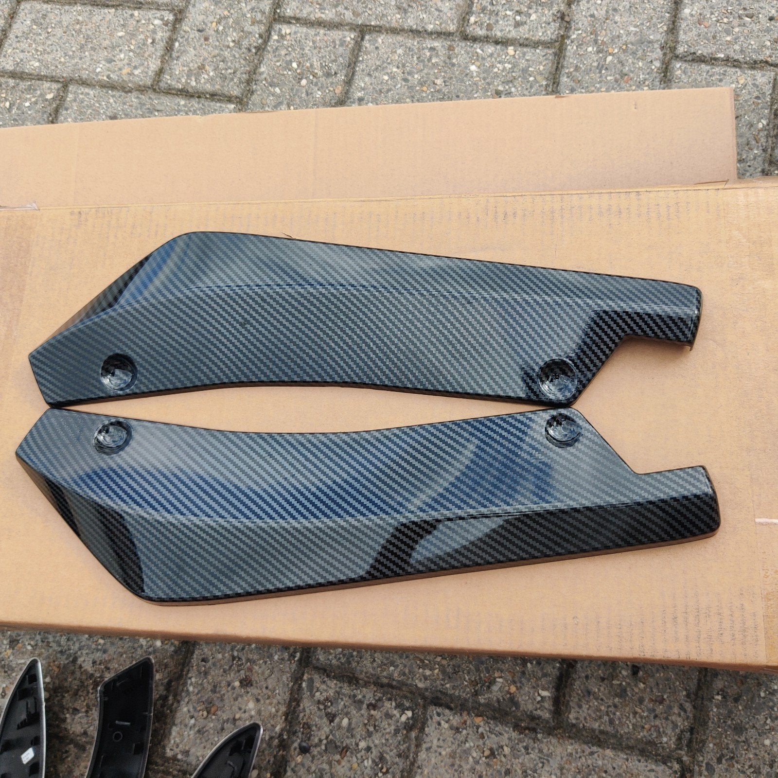 Achterbumper Diffuser splitter protector voor BMW serie3 F30, Ophalen, Voor, BMW