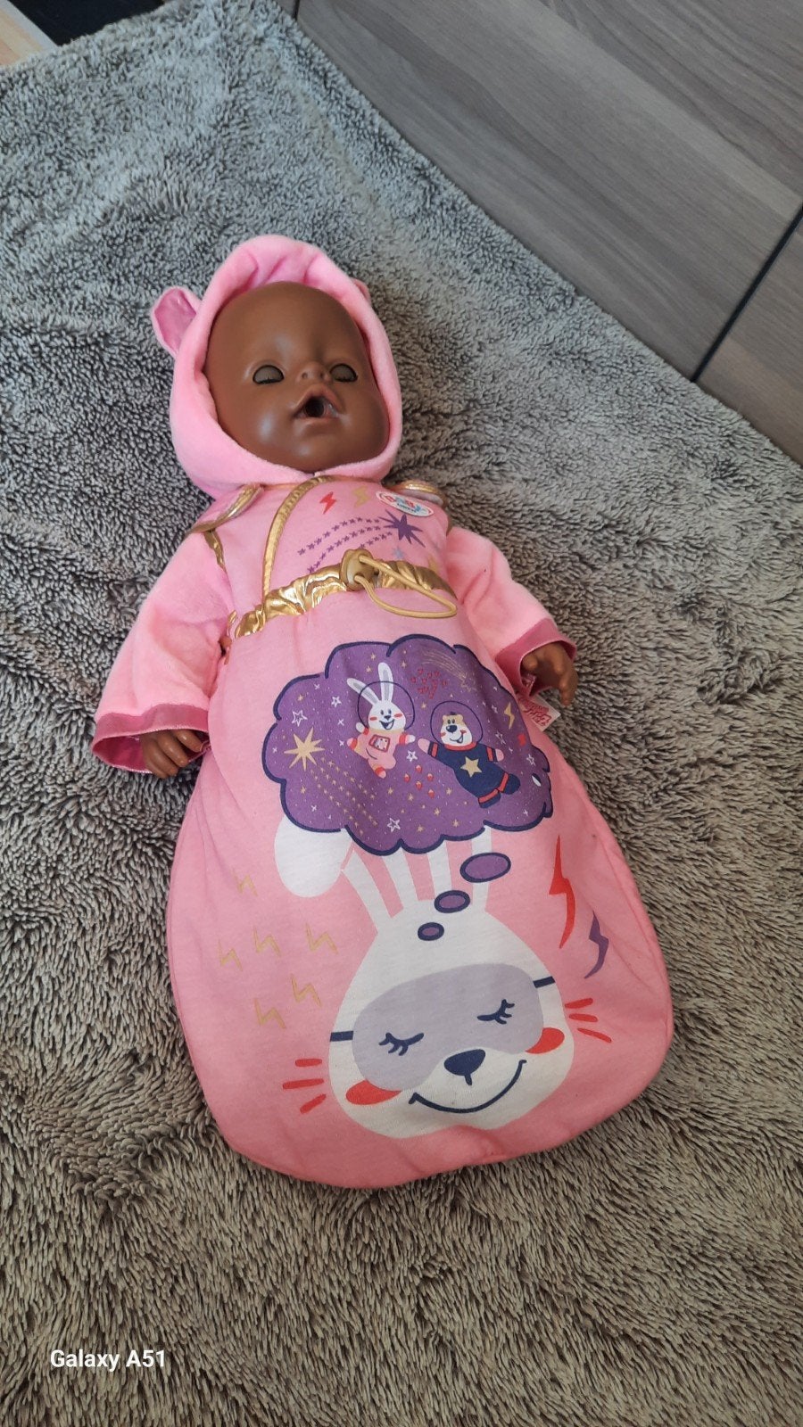 Baby Born slaapzak, Kinderen en Baby's, Ophalen of Verzenden, Zo goed als nieuw, Babypop