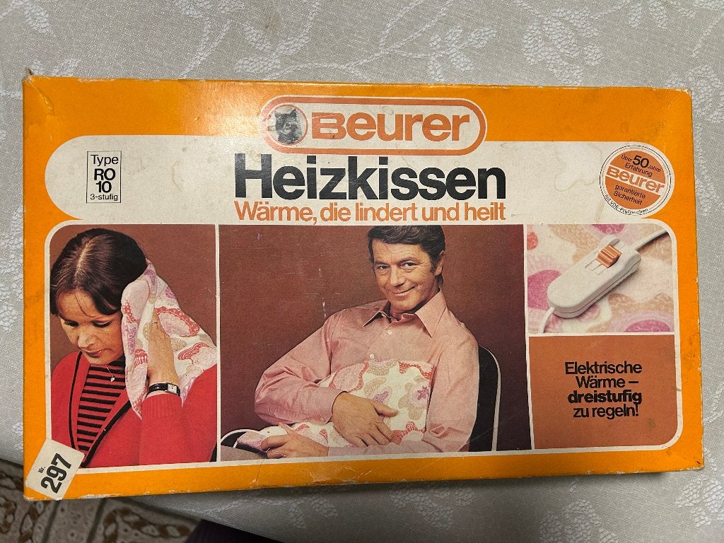 Elektrisch verwarming voor rug of nek, Sport en Fitness, Massageproducten, Ophalen, Gebruikt, Apparaat
