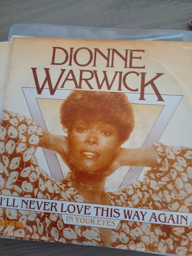 Dionne Warwick - I'll never love this way again, Gebruikt, 7 inch, Single, Ophalen of Verzenden