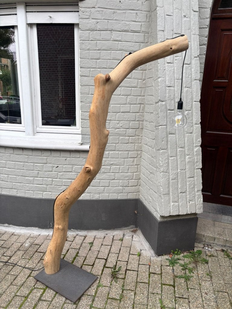 Boom staanlamp, Ophalen, E27 (groot), Zo goed als nieuw, 150 tot 200 cm