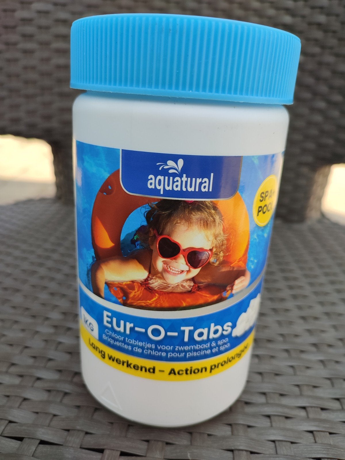 Pastilles de chlore pour piscine et spa, Enlèvement