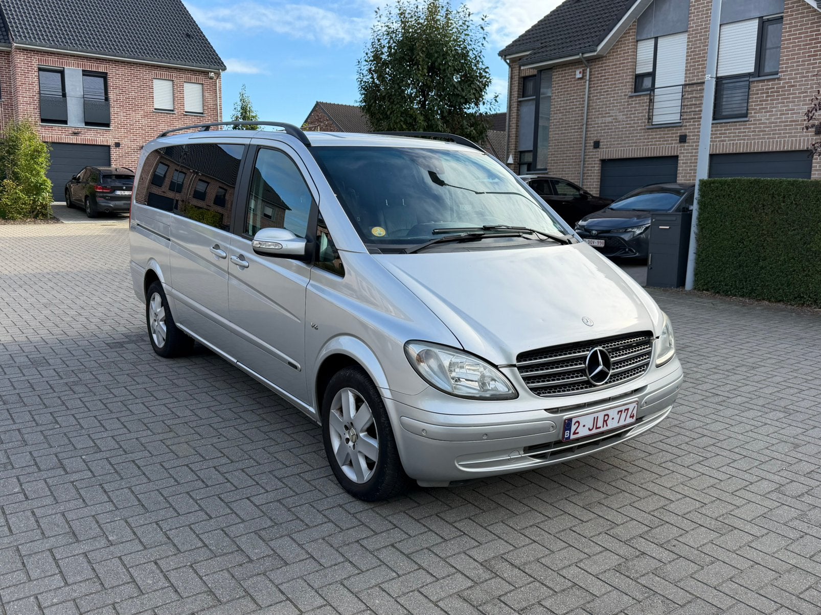 Mercedes Viano 3.0 CDI V6 - 2009 - 6 place, Autos, Cuir, Argent ou Gris, Achat, 2000 kg