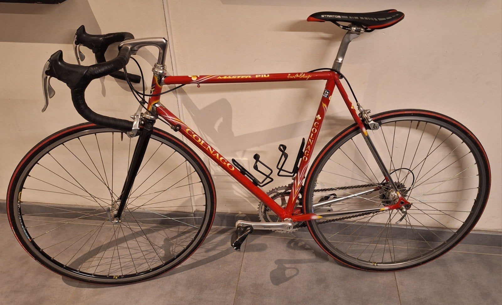 colnago master piu, Ophalen