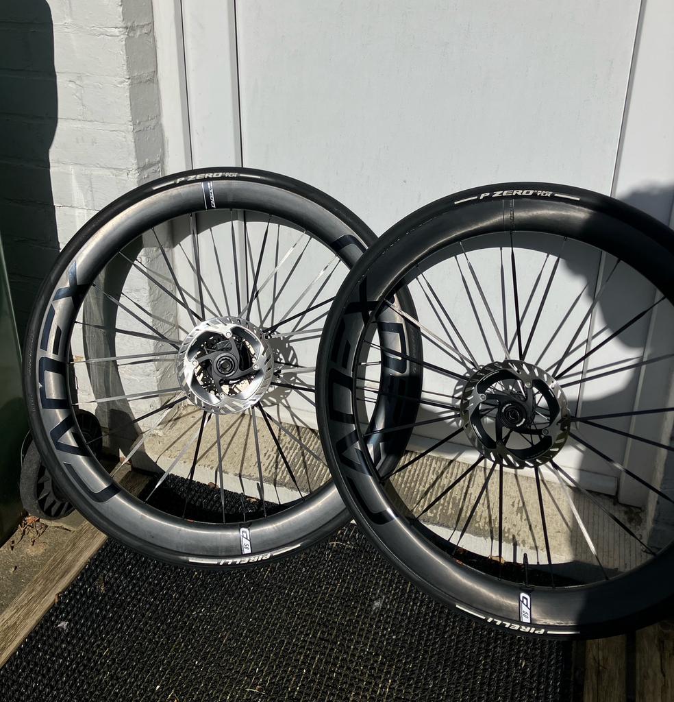Wielset Cadex Ultra 50 disc carbon, Fietsen en Brommers, Ophalen, Zo goed als nieuw, Carbon