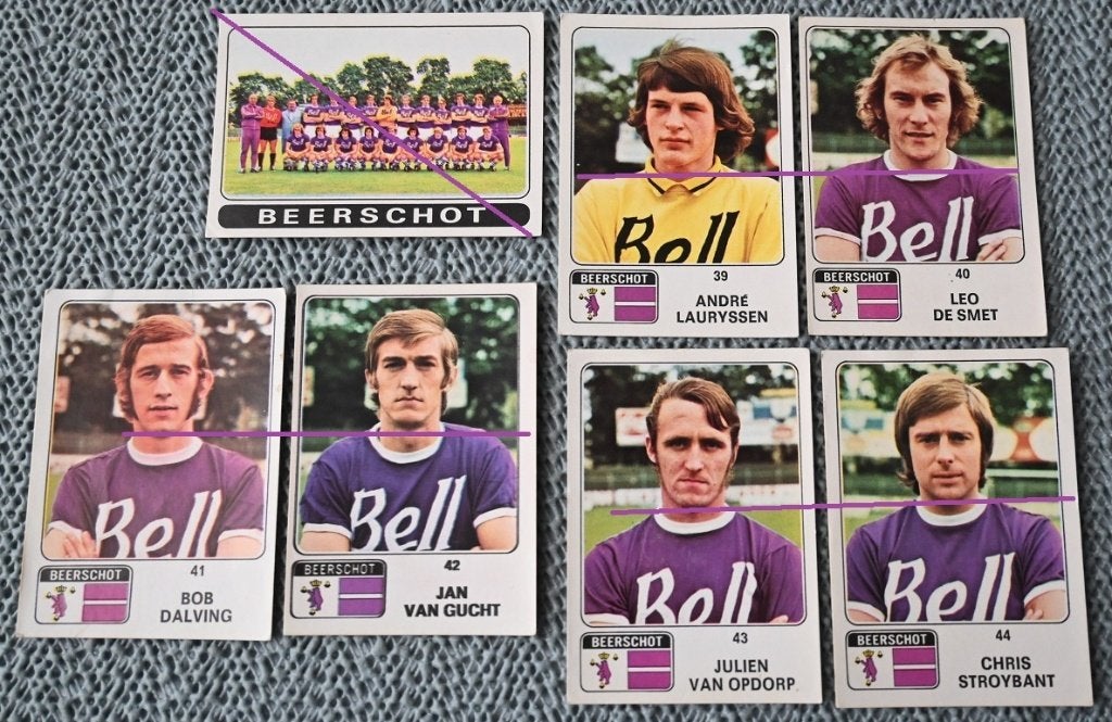 Autocollants Panini/Football 73/74/Beerschot/13, Collections, Articles de Sport & Football, Envoi, Comme neuf, Affiche, Image ou Autocollant
