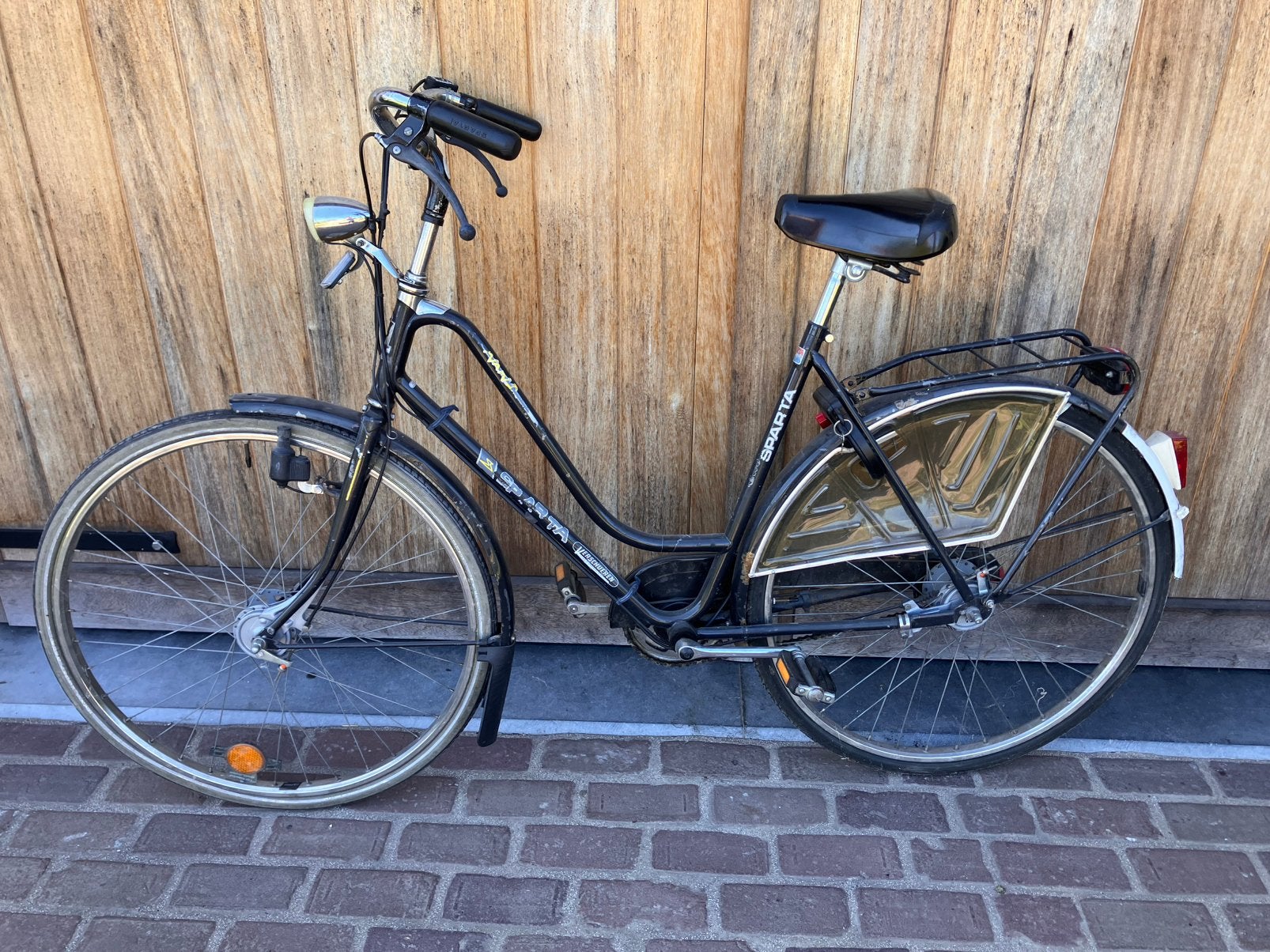 Fiets, Fietsen en Brommers, Minder dan 10 versnellingen, Gebruikt, Velgrem, Ophalen