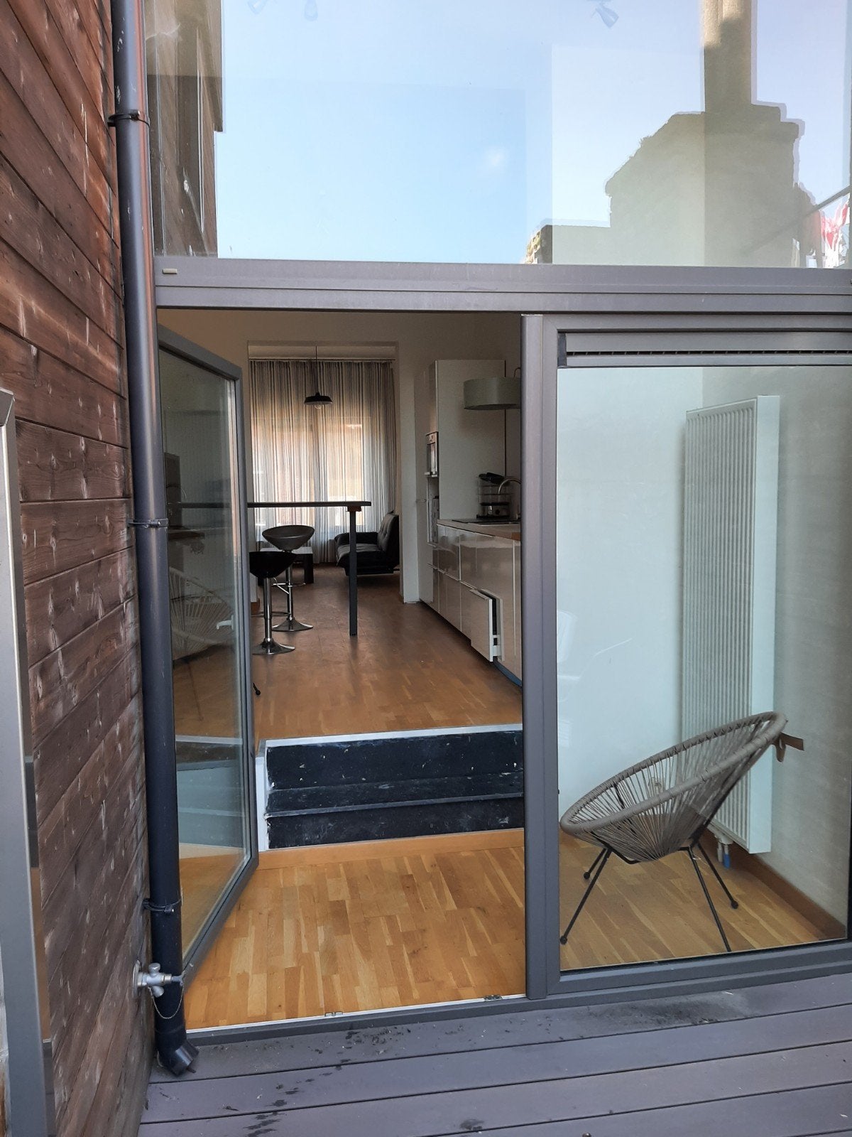 zeer ruim 1 slpk app met groot terras, 50 m² ou plus, Ostende