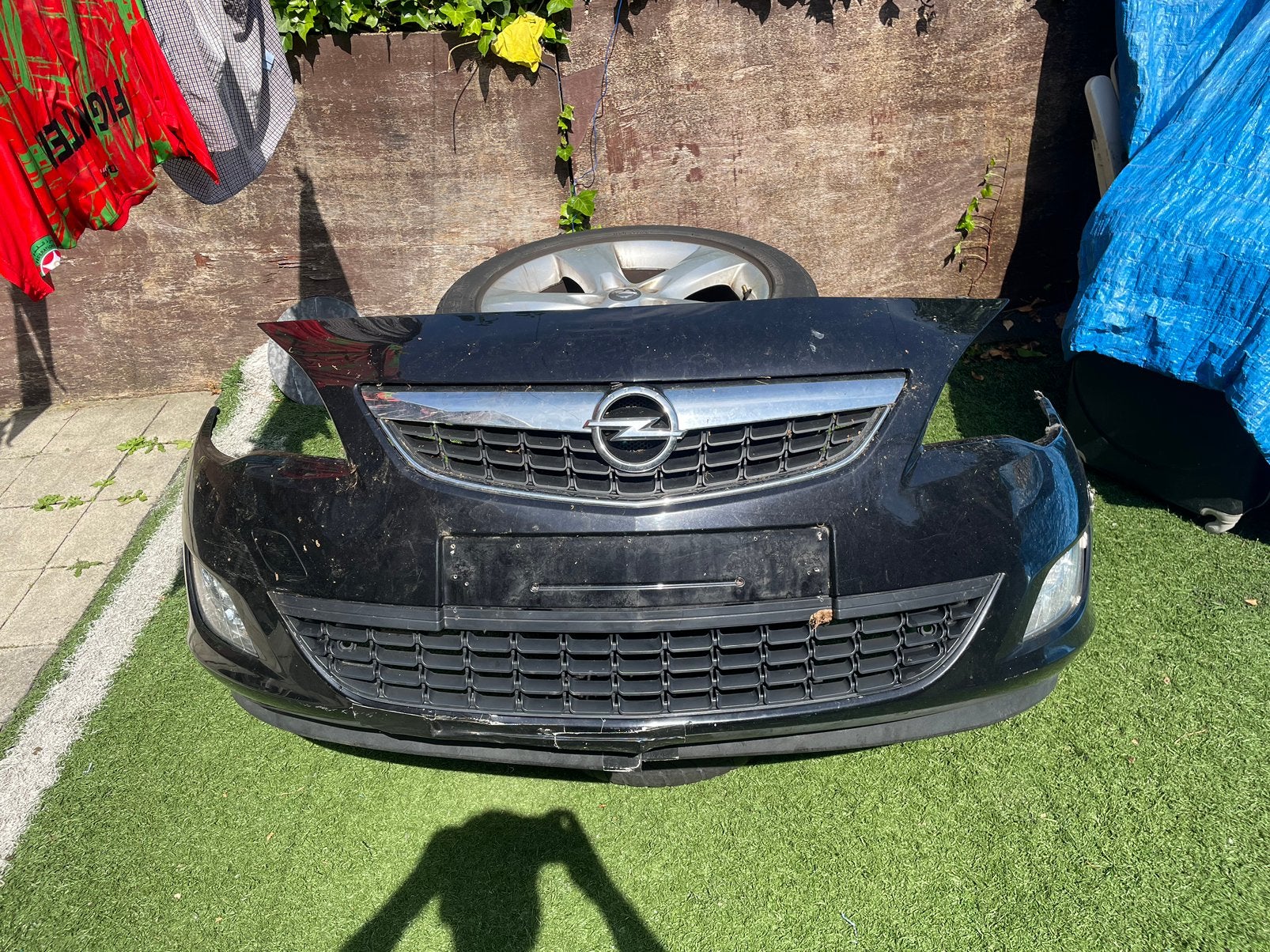 Opel Astra J voorbumper, Gebruikt, Voor, Opel, Ophalen of Verzenden