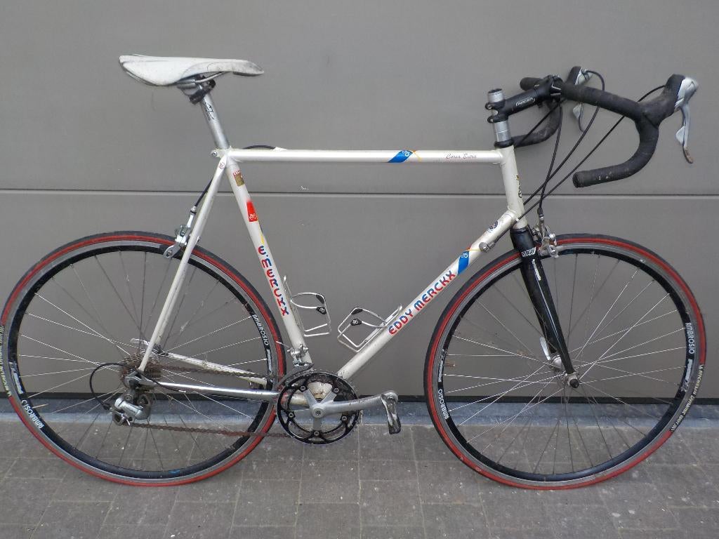 Retro koersfiets voor opmaak / onderdelen van Eddy Merckx, Fietsen en Brommers, Fietsen | Racefietsen, Ophalen