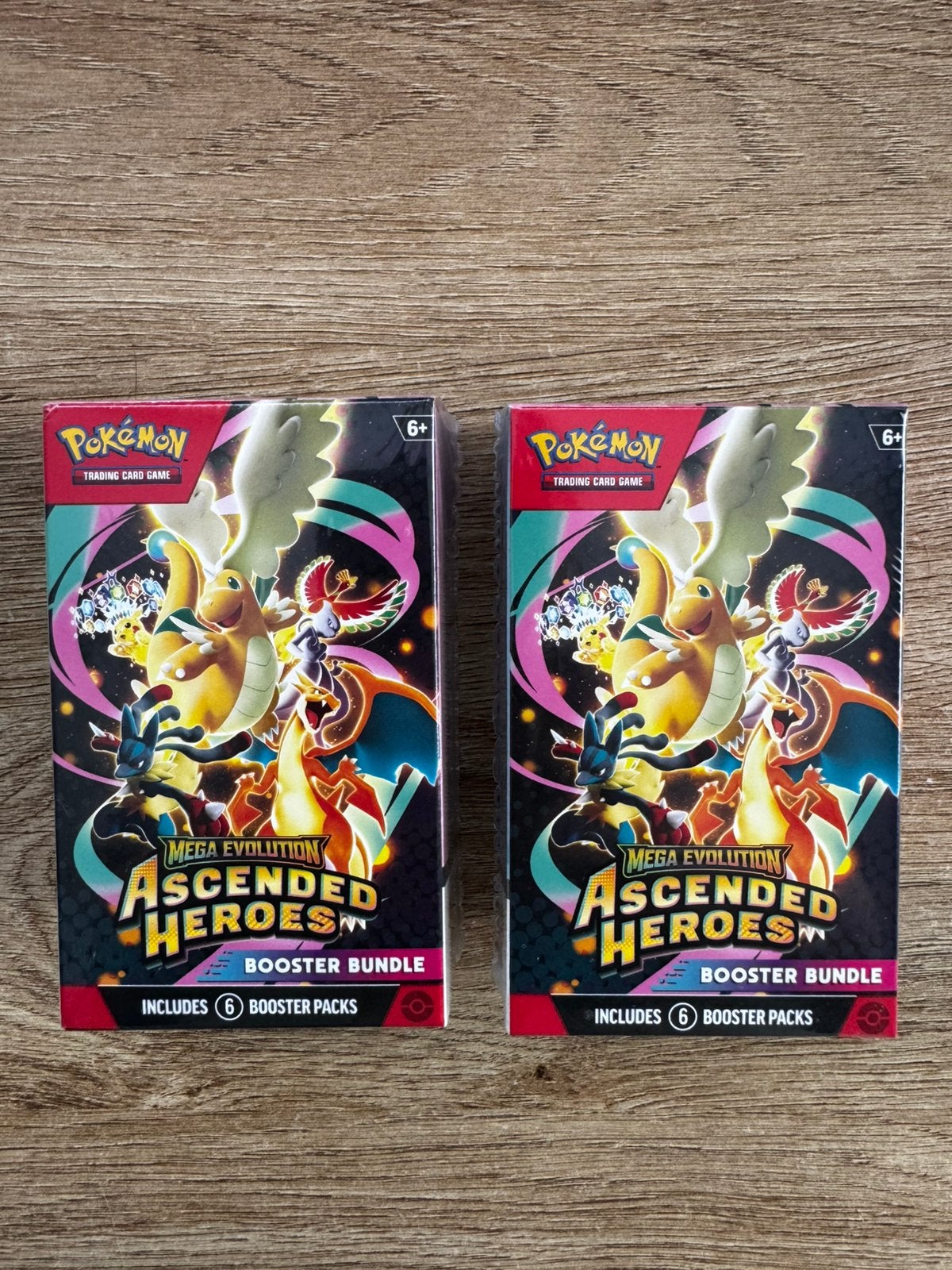 2x sealed boosterbundel Ascended Heroes Pokémon, Enlèvement ou Envoi, Neuf, Booster box, Foil