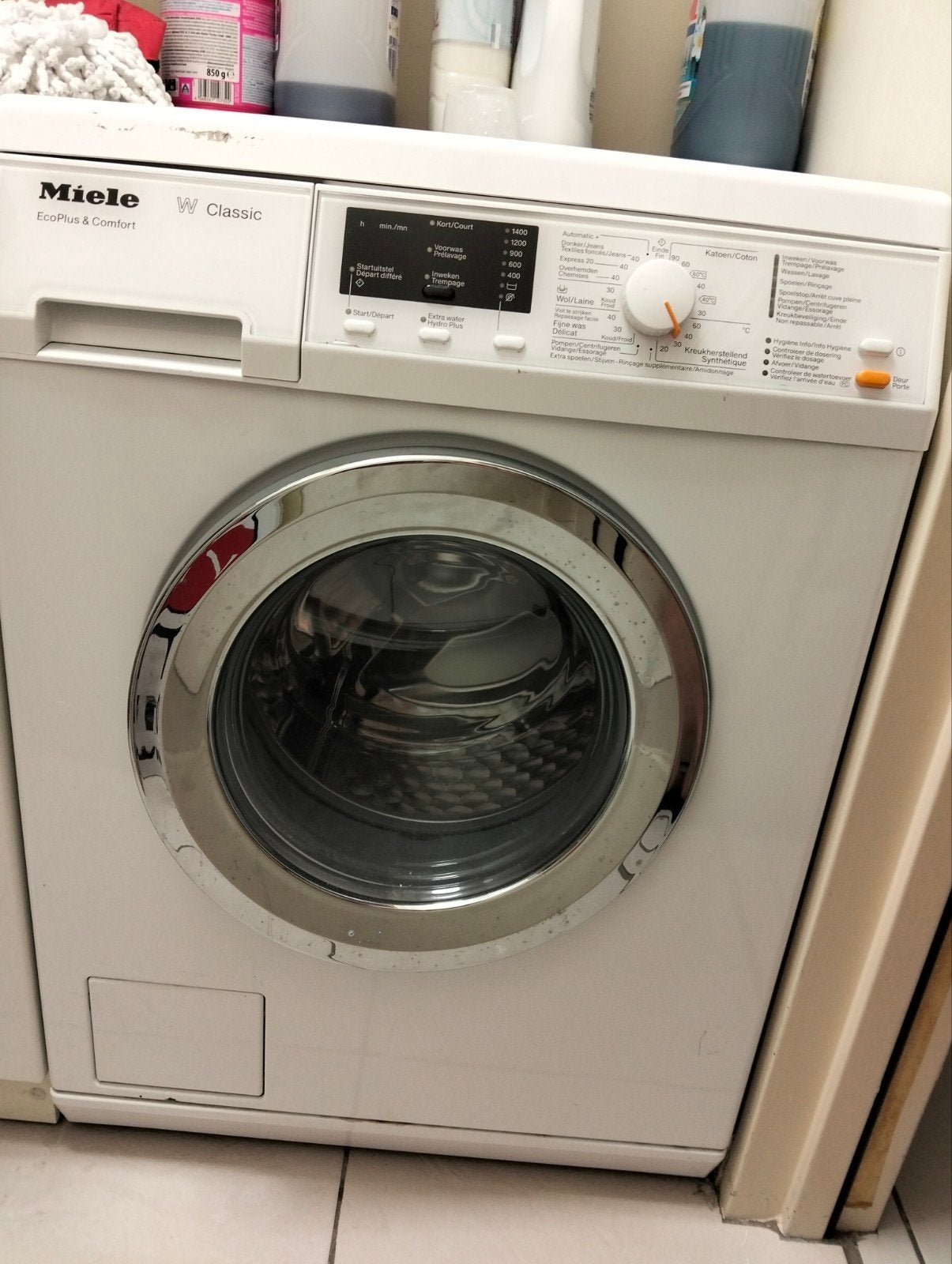 Miele wasmachine aangeboden wegens verhuis, Ophalen