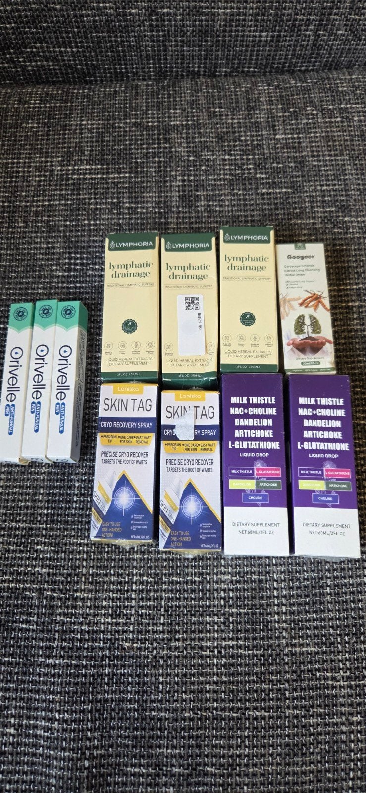 Partij supplementen en verzorging – Splinternieuw in verzege, Ophalen of Verzenden