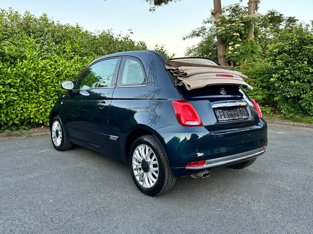 Fiat 500C Cabriolet Automatique 1.2 Essence 2017 €6b Airco G, Achat, Entreprise, Cabriolet, Carnet d'entretien