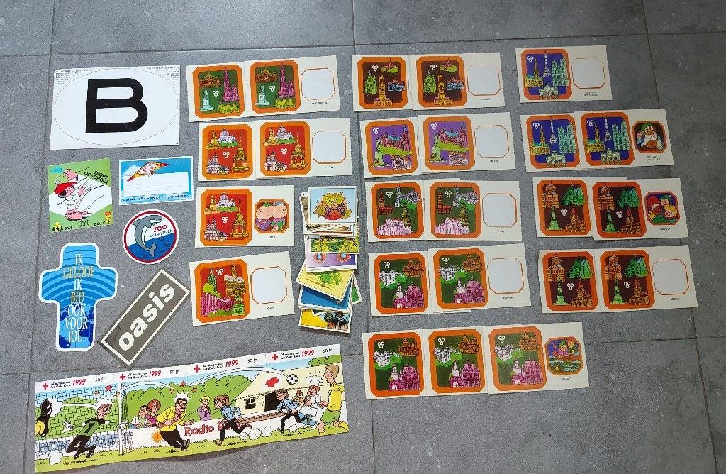 Verschillende oude stickers, Ophalen of Verzenden, Nieuw