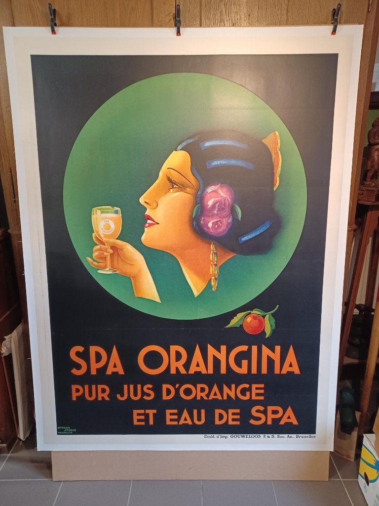 Affiche, Verzamelen, Posters, Deurposter of groter, Ophalen of Verzenden, Reclame, Rechthoekig Staand