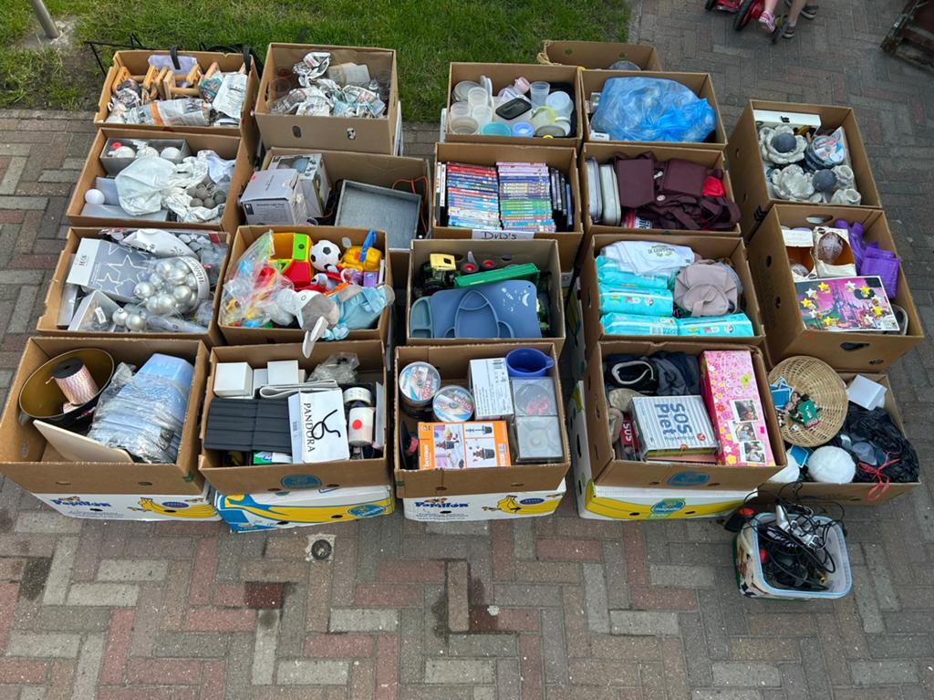 Lot rommelmarkt gerief, Diversen, Ophalen, Zo goed als nieuw