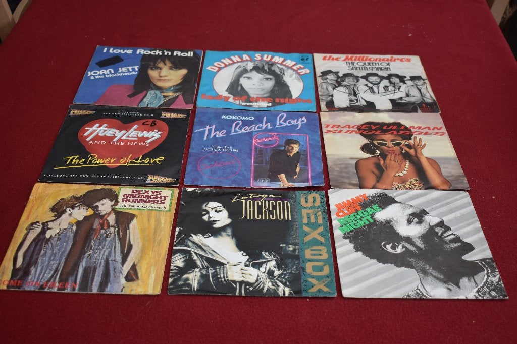 45t's, ben je een vinyllover ? snuffel hier eens, Cd's en Dvd's, Ophalen of Verzenden, Zo goed als nieuw, 7 inch, Overige typen