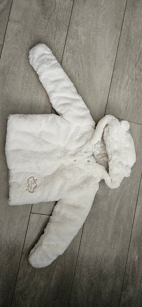 Winterjas/trui - 6 maanden - in zeer goede staat, Ophalen of Verzenden, Zo goed als nieuw, Grain de blé, Truitje of Vestje