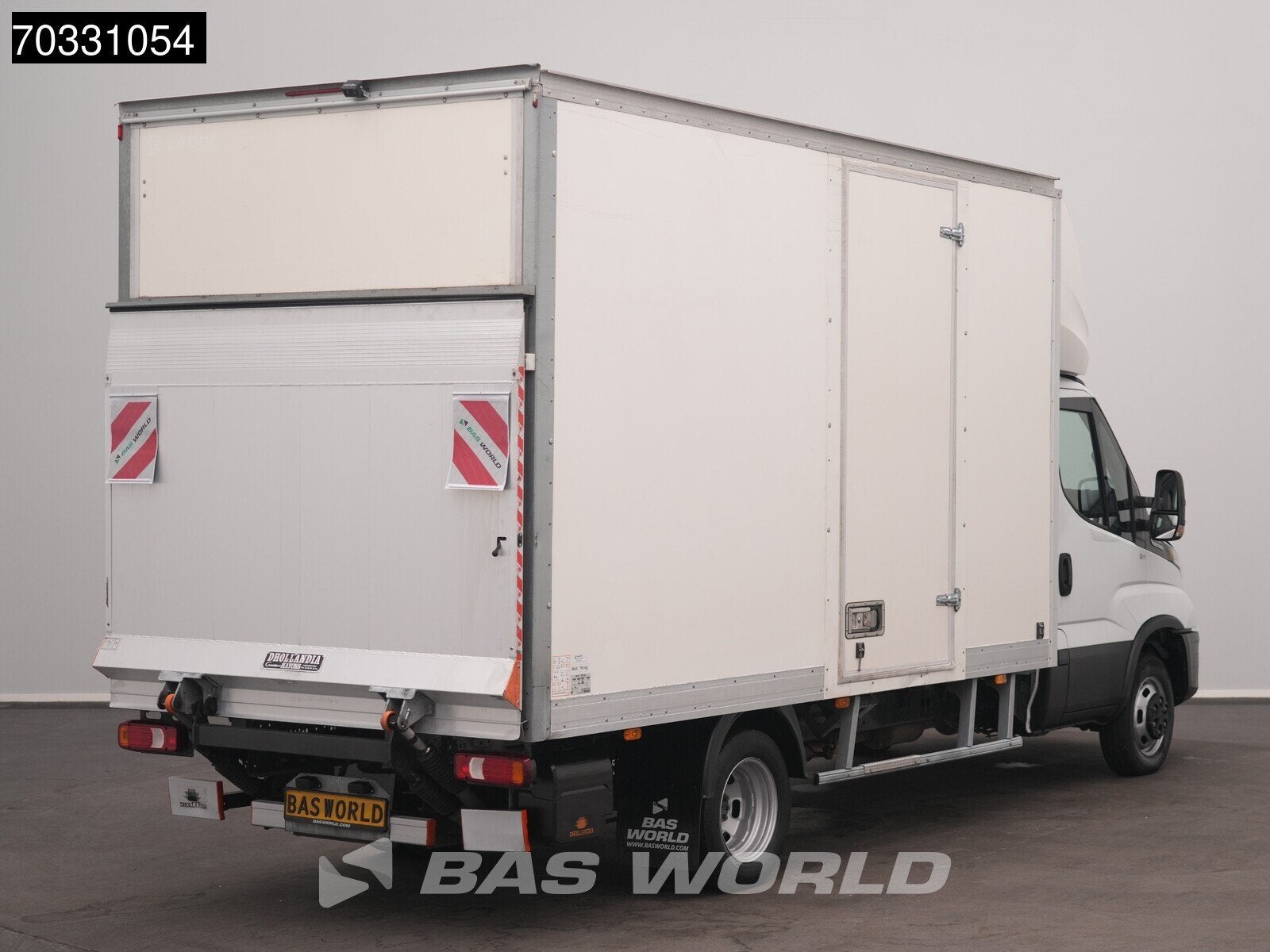 Iveco Daily 35C18 3.0L Automaat 180PK Laadklep Zijdeur Dubbe, Automaat, Stof, Gebruikt, Euro 6