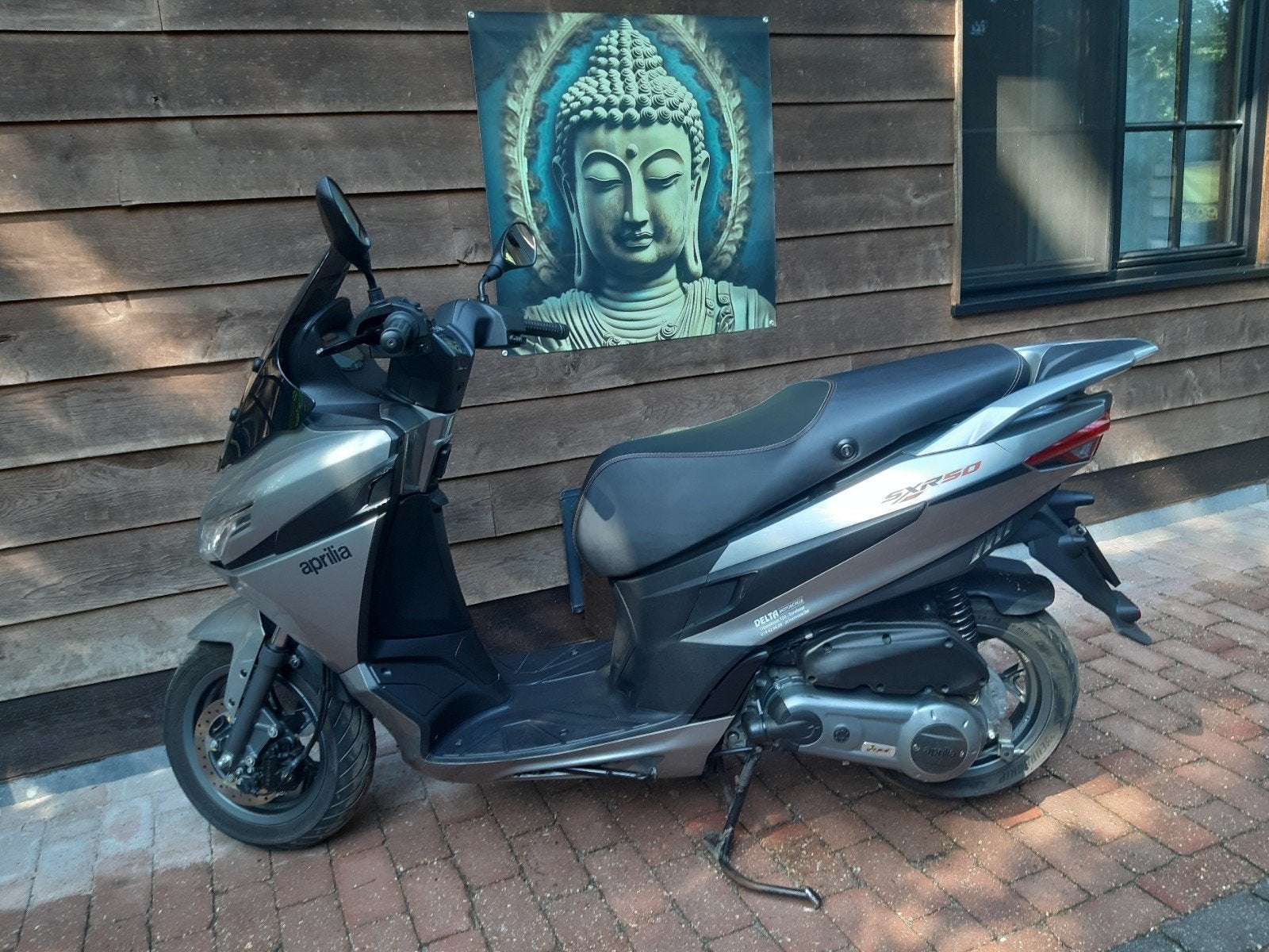 Scooter/bromfiets Aprilia SXR 50 klasse b, Comme neuf, Classe B (45 km/h), Enlèvement, Essence