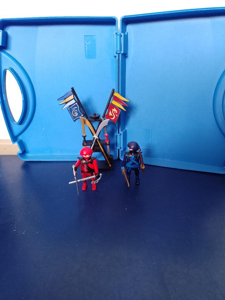 Playmobil Meeneemkoffer Ninja set 5629, Kinderen en Baby's, Speelgoed | Playmobil, Ophalen of Verzenden, Gebruikt, Complete set