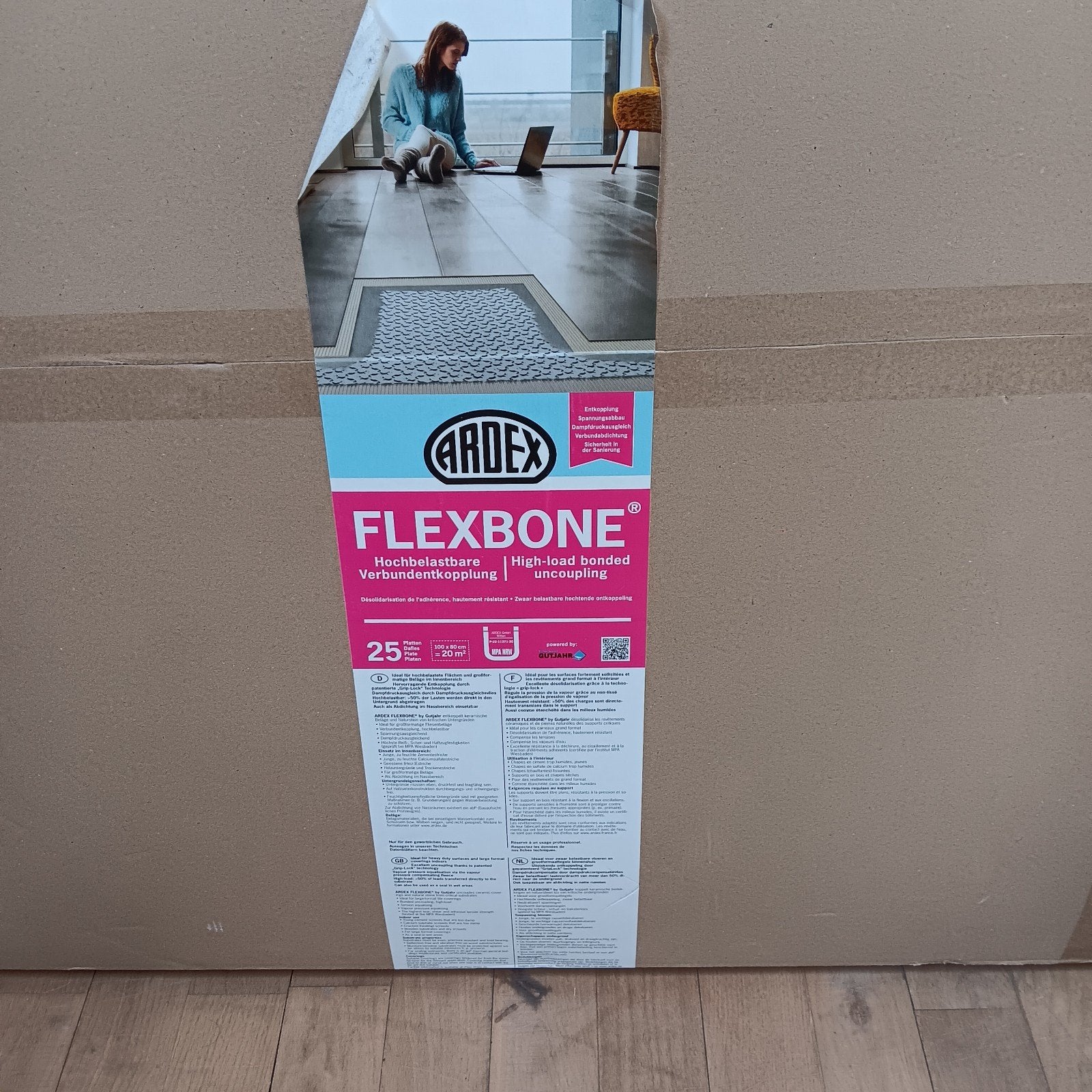 Flexbone Ardex, Enlèvement