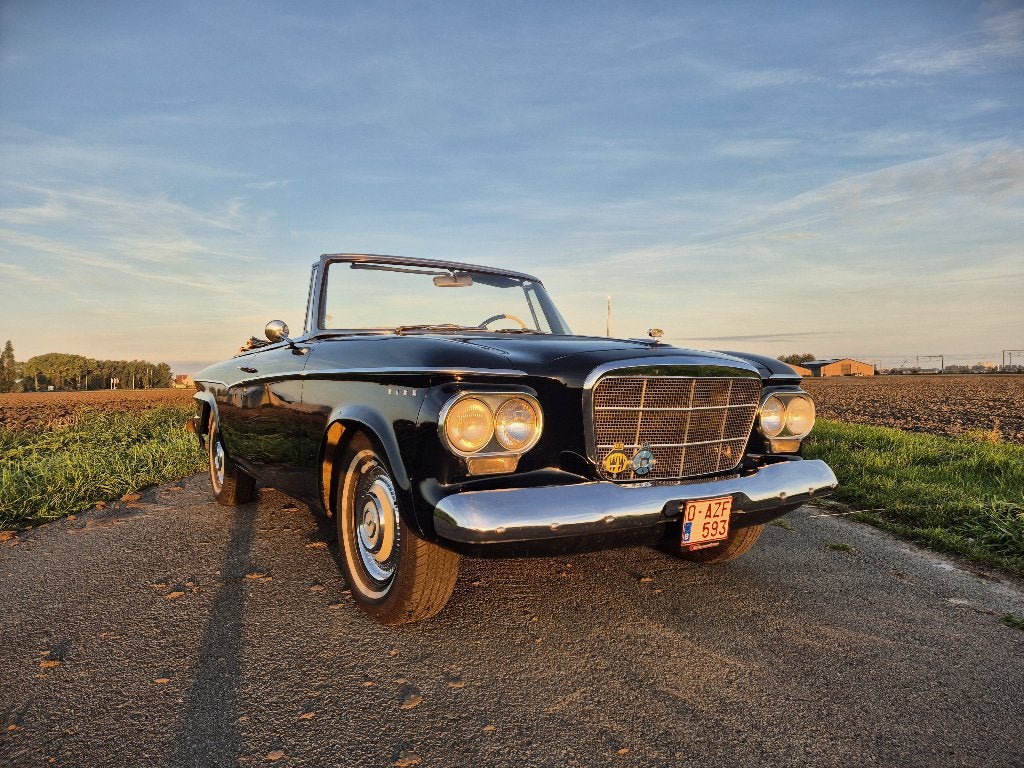 Studebaker Lark / Cabriolet / 1962, Auto's, Stof, 4200 cc, Cabriolet, Blauw