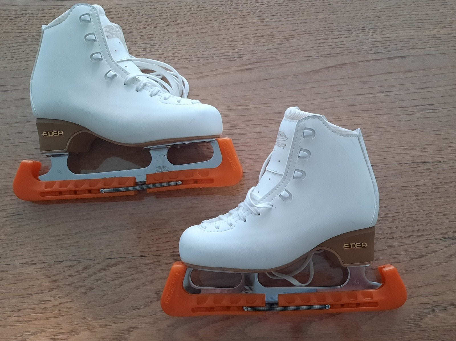 Patins à glace blancs de la marque Edea Tempo taille 245 (39, Enlèvement ou Envoi