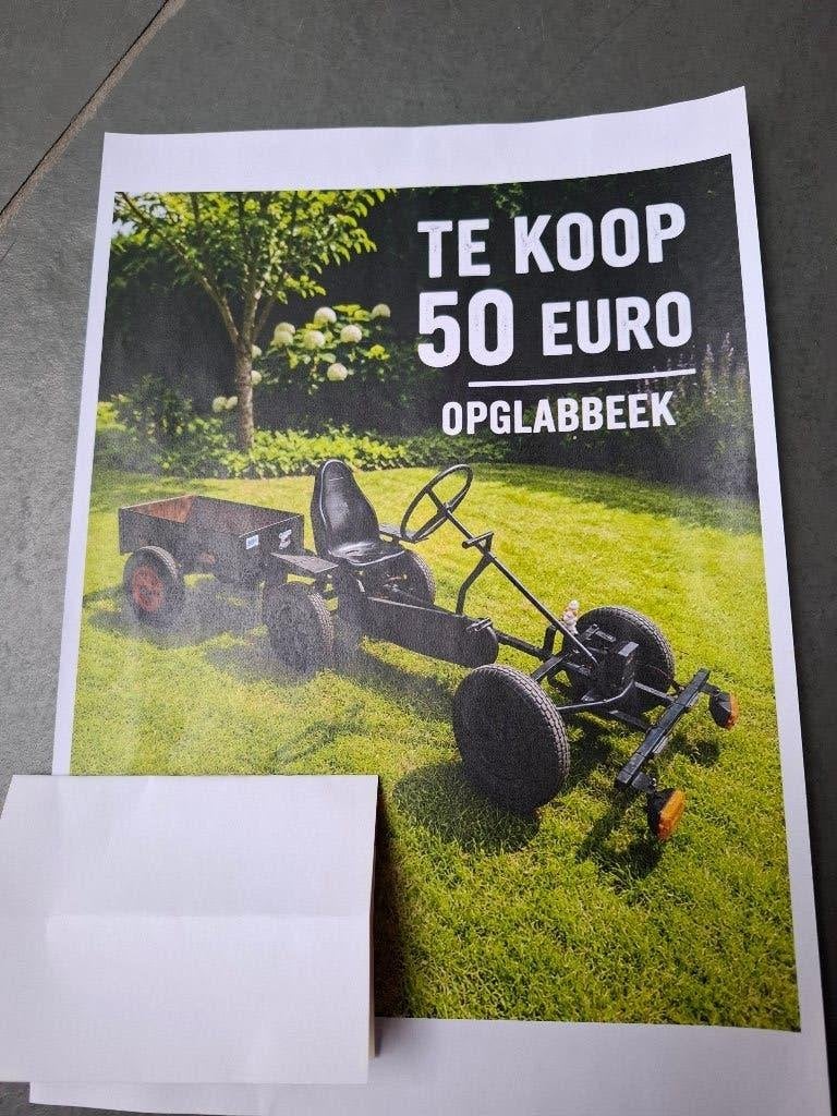 Go cart met kar, Enlèvement, Utilisé