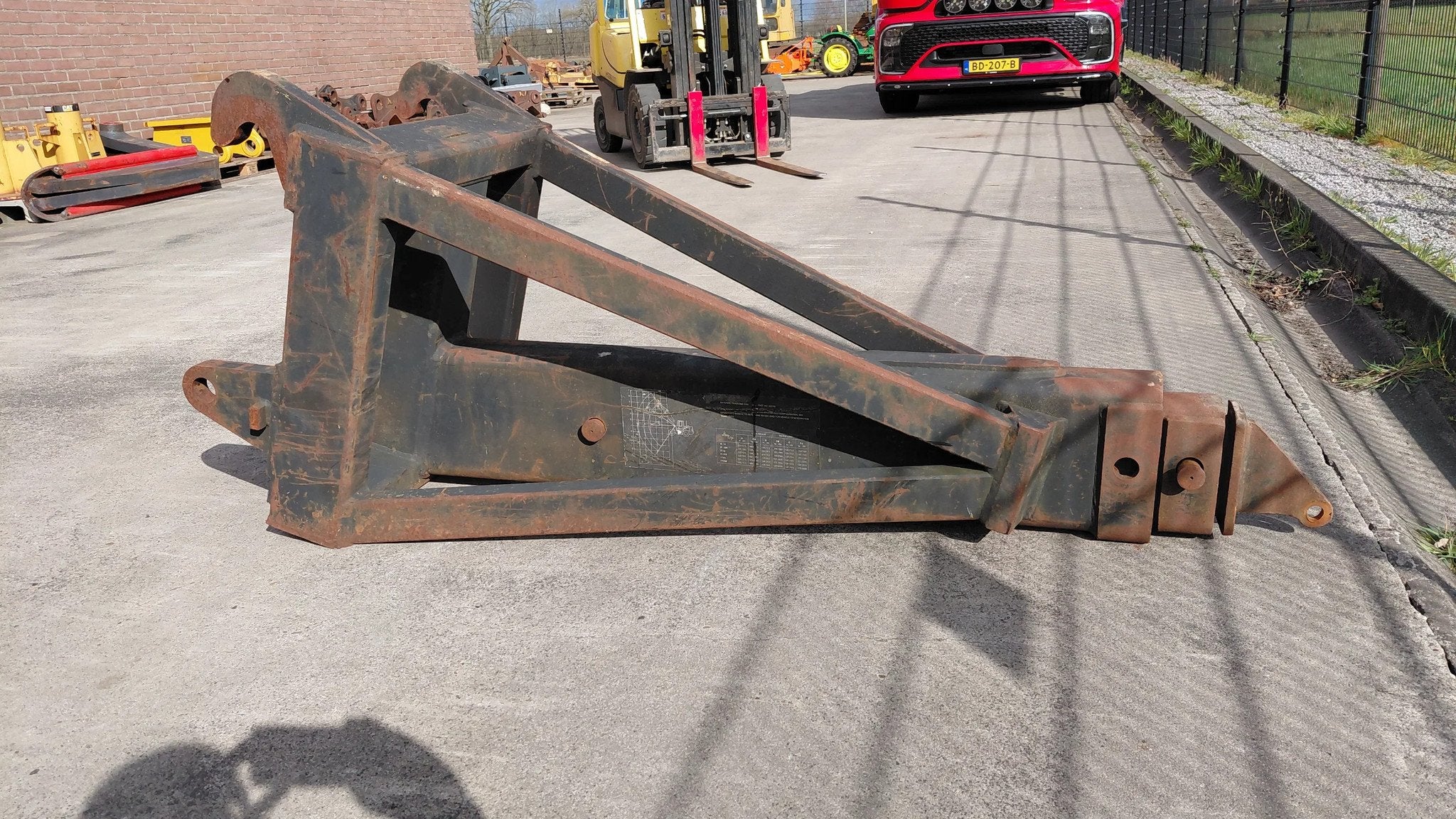Caterpillar IT jib extendable for wheel loader, Zakelijke goederen