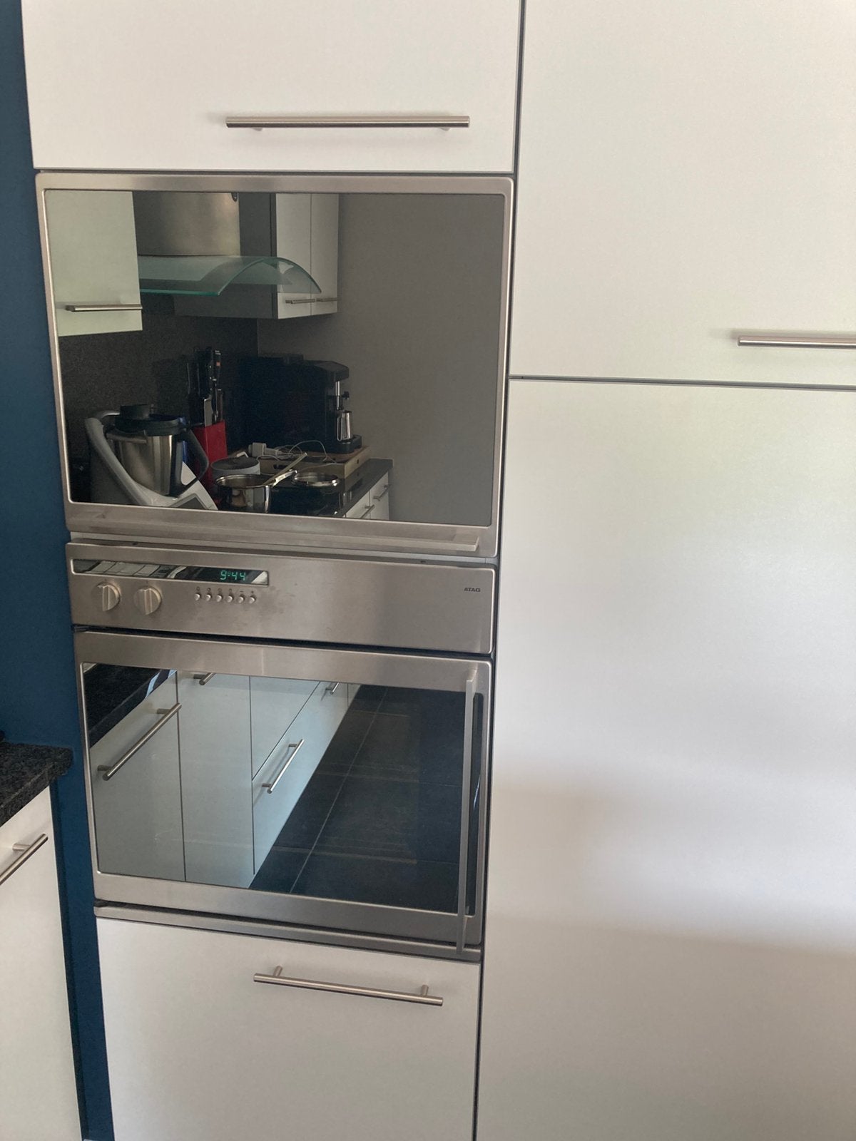 Oven, microgolf + liftdeur te koop wegens renovatie keuken, Ophalen, Gebruikt, Oven, Inbouw