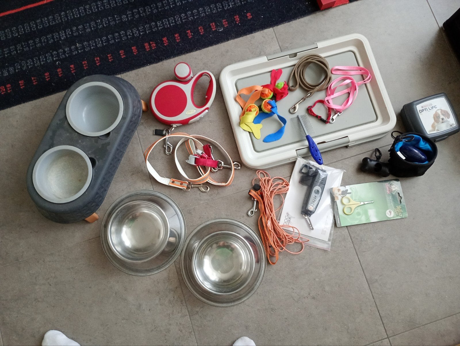 Équipement pour chiens à vendre, Enlèvement