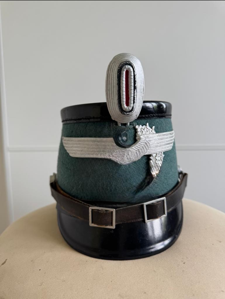 Tschako shako wo2 polizei, Verzamelen, Ophalen of Verzenden